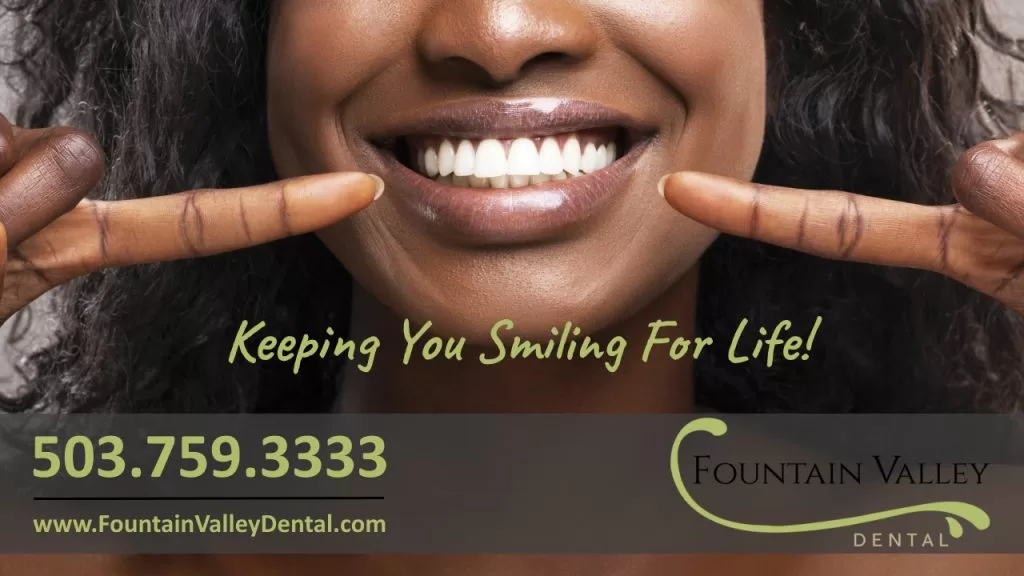 Improve your smile with cosmetic dentistry at Fountain Valley Dental in Molalla Oregon Invisalign teeth whitening