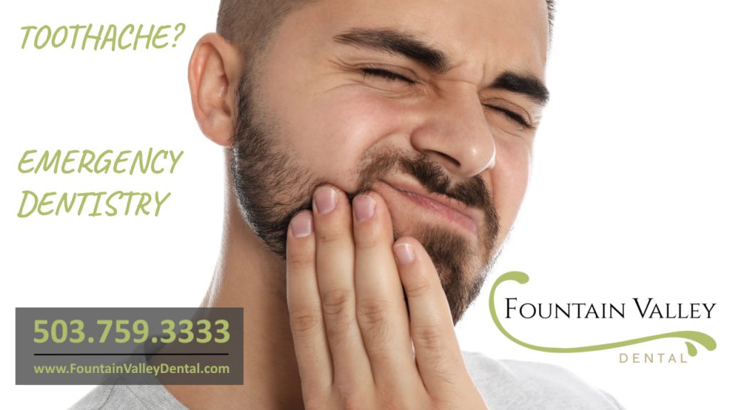 Bad Toothache tooth pain or damaged teeth emergency dentist and dentistry in Molalla Oregon